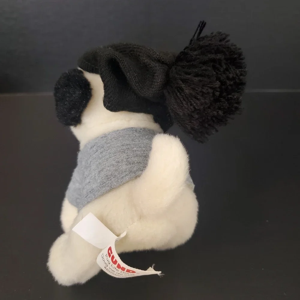 Gund Doug The Pug Thug‎ Life Mini Plush 5